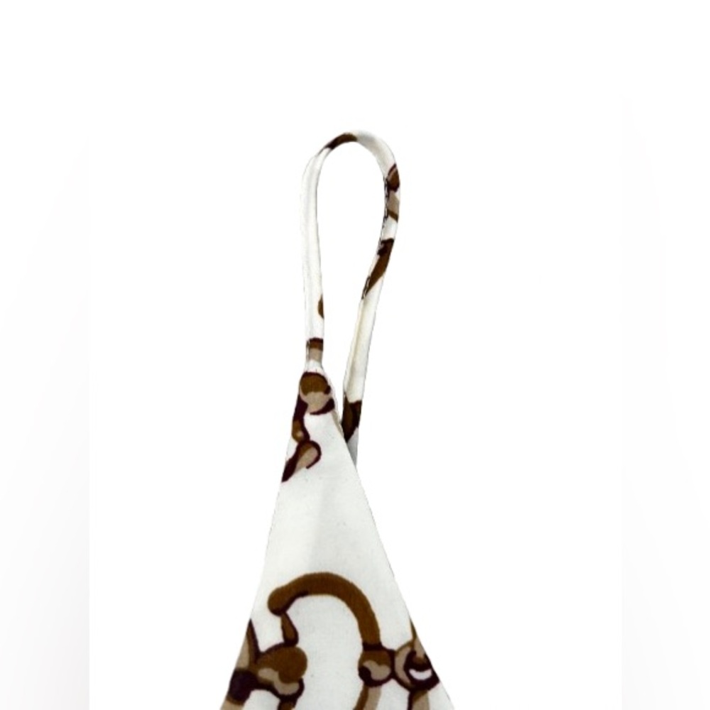 Ralph Lauren Horse-Bit Pattern Camisole Cream/Tan S - Picture 6 of 6